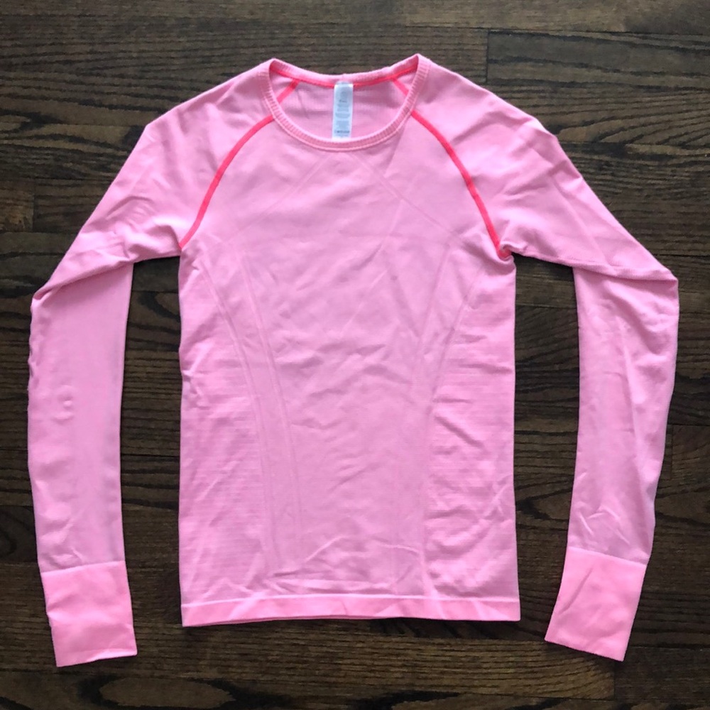 NWOT Ivivva by LULULEMON girls swiftly tech long sleeve